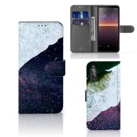 Sony Xperia 10 II | Book Case | Sea in Space