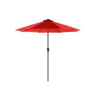 Parasol met slinger zonder standaard, Rood / 3 M