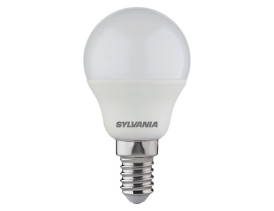 Sylvania Ledlamp - e14 - 250lm - kogel - mat