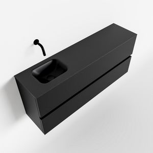 Toiletmeubel Mondiaz Ada | 120 cm | Meubelkleur Urban | Lex wastafel Urban Links | Zonder kraangat