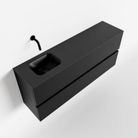 Toiletmeubel Mondiaz Ada | 120 cm | Meubelkleur Urban | Lex wastafel Urban Links | Zonder kraangat