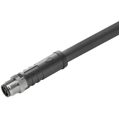 Weidmüller 2706681000 Sensor/actuator connector, geassembleerd M12 Aantal polen (sensoren): 3 Stekker, recht 10.00 m 1 stuk(s)