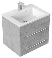 Saniclear Francisco wastafelmeubel 60cm beton - thumbnail