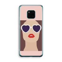 Red lips: Huawei Mate 20 Pro Transparant Hoesje