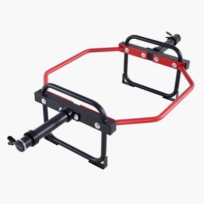 VEVOR Trap Bar Hexagon Dumbbell Halterstang 50 mm 240 kg Laadvermogen, Gewichtheffen en Krachttrainingsapparatuur, Home Gym voor Squats Deadlifts Schouderpers, Rood