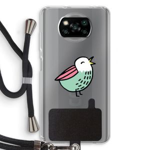 Birdy: Xiaomi Poco X3 NFC Transparant Hoesje met koord