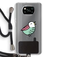 Birdy: Xiaomi Poco X3 NFC Transparant Hoesje met koord