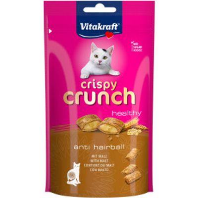 Vitakraft Crispy Crunch anti haarbal kattensnack (60 g) 8 verpakkingen