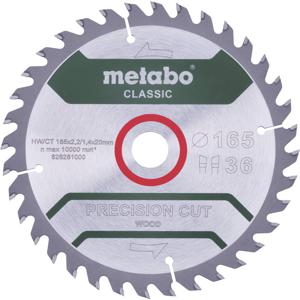 Metabo PRECISION CUT WOOD CLASSIC 628283000 Cirkelzaagblad 190 x 30 x 1.4 mm Aantal tanden: 48 1 stuk(s)