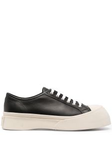 Marni baskets en cuir - Noir