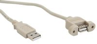 InLine 33440E USB-kabel 0,60 m Beige