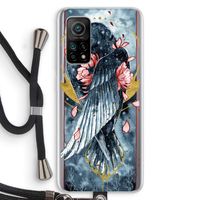 Golden Raven: Xiaomi Mi 10T 5G Transparant Hoesje met koord
