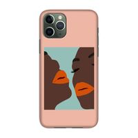 Orange lips: Volledig geprint iPhone 11 Pro Hoesje