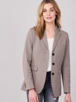 Getailleerde blazer katoen-mélange