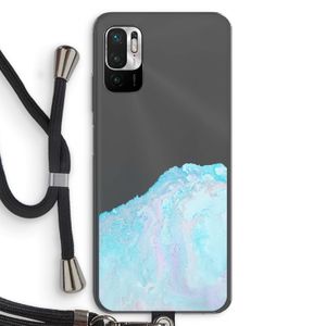 Fantasie pastel: Xiaomi Redmi Note 10 5G Transparant Hoesje met koord