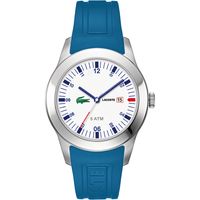 Lacoste horlogeband 2010630 / LC-11-1-14-2339 Rubber Blauw 22mm