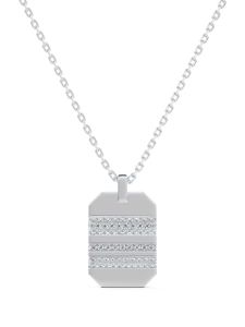 De Beers Jewellers collier RVL en or blanc 18 ct serti de diamants