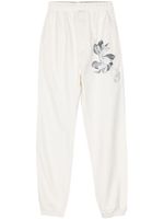 Y-3 x adidas pantalon de jogging à logo imprimé - Blanc