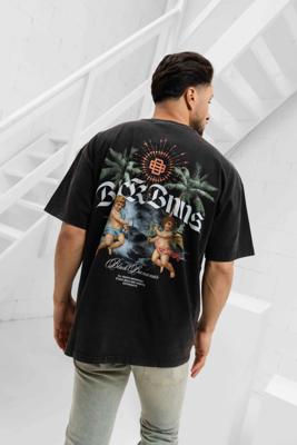 Black Bananas Heaven T-Shirt Heren Zwart - Maat L - Kleur: Zwart | Soccerfanshop