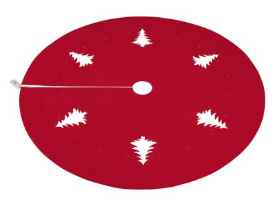 LIVARNO home LED-kerstboom rok (Rond, Rood) LIVARNO home LED-kerstboom rok (Rond, Rood)