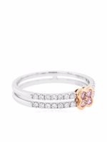 HYT Jewelry bague Argyle Pink en or blanc 18ct ornée de diamants - Argent - thumbnail