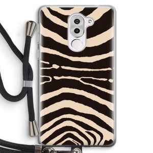 Arizona Zebra: Honor 6X Transparant Hoesje met koord