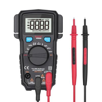BSIDE ADM66 handheld huishoudelijke 6000 Count AC/DC huidige voltage condensator automatische bereik multimeter met LCD backlight & Card slot functie