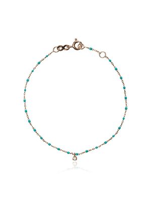 Gigi Clozeau bracelet en or rose 18ct - Bleu
