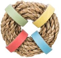 TRIXIE ZEEGRAS RING MET PAPIEREN RINGEN NATUREL