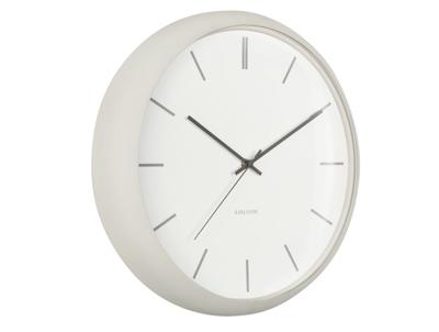 Wandklok Nirvana Globe - Grijs Ø40