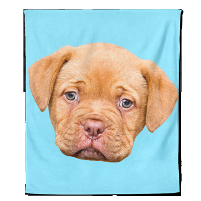 Warm Fleecedeken met Megaface - Pillow Buddies