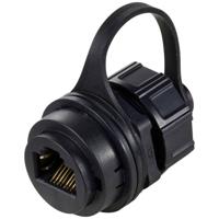 TRU COMPONENTS RJ45 inbouwbus rond TC-12770440 Invoerhulp voor RJ45 1 stuk(s)