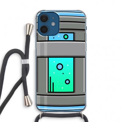Chug Bottle: iPhone 12 mini Transparant Hoesje met koord
