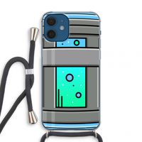 Chug Bottle: iPhone 12 mini Transparant Hoesje met koord