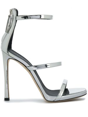 Giuseppe Zanotti sandales Harmony 120 mm - Argent
