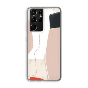 Lava: Samsung Galaxy S21 Ultra Transparant Hoesje