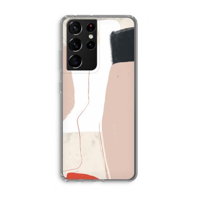 Lava: Samsung Galaxy S21 Ultra Transparant Hoesje