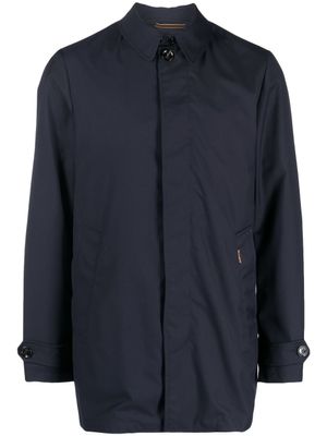 Moorer surchemise à boutonnière - Bleu