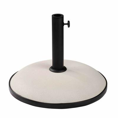 Marbueno Parasol Rond Cement 45x36 cm 20KG Wit Tuin, Zwembad en Terras 10451