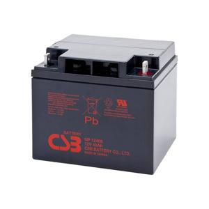 CSB Battery GP 12400 Standby USV Loodaccu 12 V 40 Ah Loodvlies (AGM) (b x h x d) 197 x 171 x 165 mm M5-schroefaansluiting Onderhoudsvrij, Geringe zelfontlading