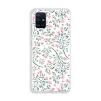 Sierlijke bloemen: Galaxy A51 4G Transparant Hoesje - thumbnail