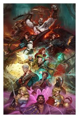 Critical Role Art Print Vox Machina 41 x 61 cm - unframed Critical Role Art Print Vox Machina 41 x 61 cm - unframed