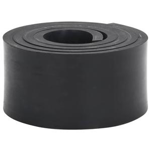 Rubberen rand voor sneeuwploeg 200x8x1 cm zwart