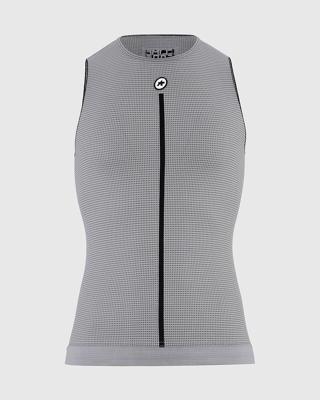Assos summer mouwloos skin layer P1 grijs heren