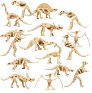 Dinosaurus fossielen 4 stuks