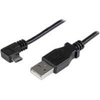 StarTech.com USBAUB2MRA USB-kabel USB 2.0 USB A (m) naar haaks micro USB 2 m