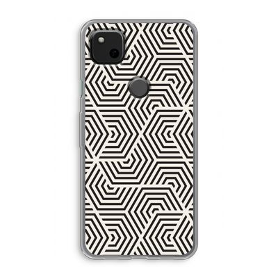 Magic pattern: Google Pixel 4a Transparant Hoesje