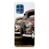 Motorola Moto G100 | Siliconen hoesje | met foto Vintage Auto