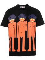 Walter Van Beirendonck t-shirt à imprimé Alien - Noir - thumbnail