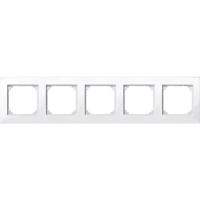 Merten 515519 Afdekking Frame M-Plan Polar-wit (glanzend) 1 stuk(s)